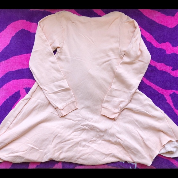 Wildfox Jungle Cat 🐆 Angel Hoodie Dress XS - Picture 4 of 6